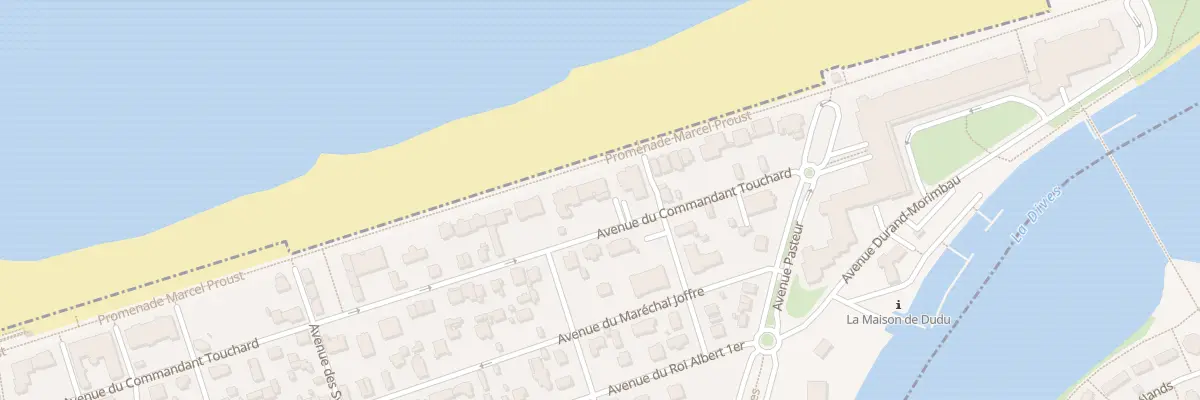 Plan du 51 Av du Commandant Touchard à Cabourg