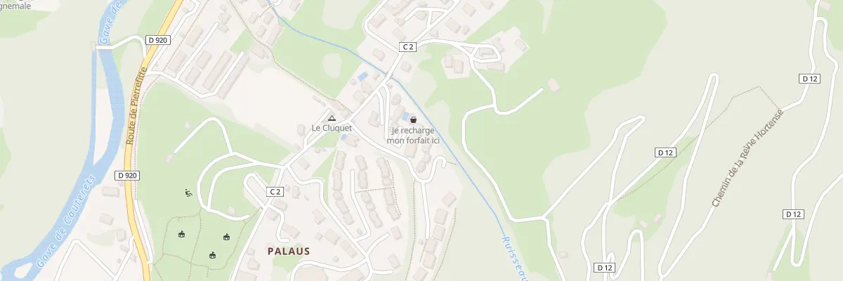 Plan du 52 Av du Docteur Domer à Cauterets