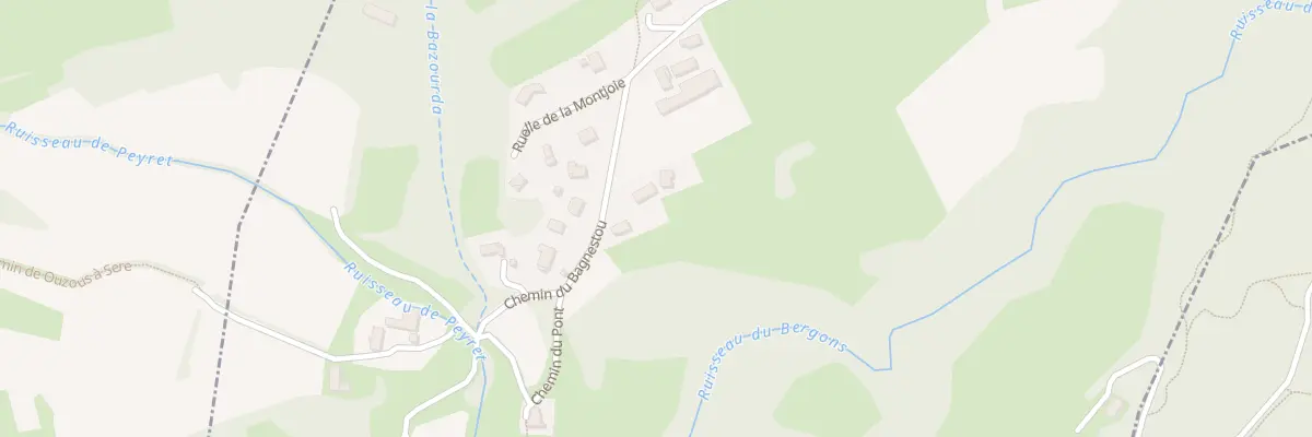 Plan du 5009 Larribaux à Ouzous