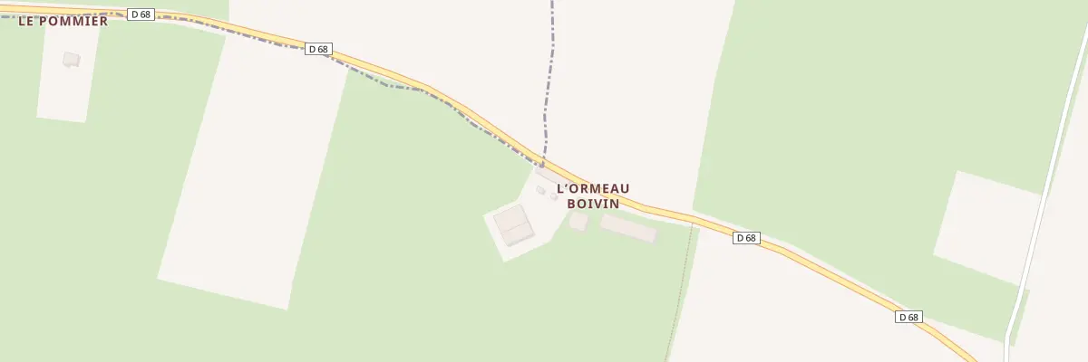 Plan du 5052 L’Ormeau Boivin à Tassillé