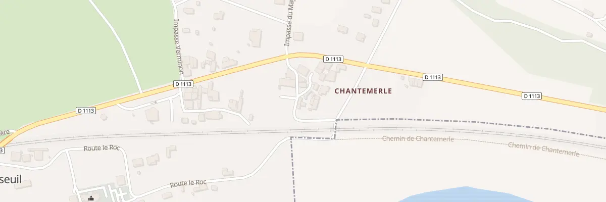 Plan du 77 Rte de Chantemerle à Casseuil