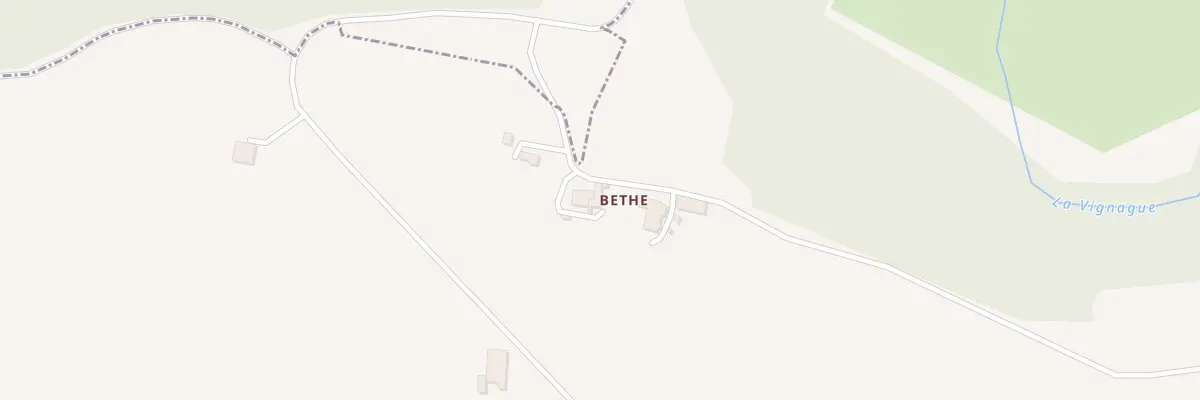 Plan du 2 Bethe à Morizès