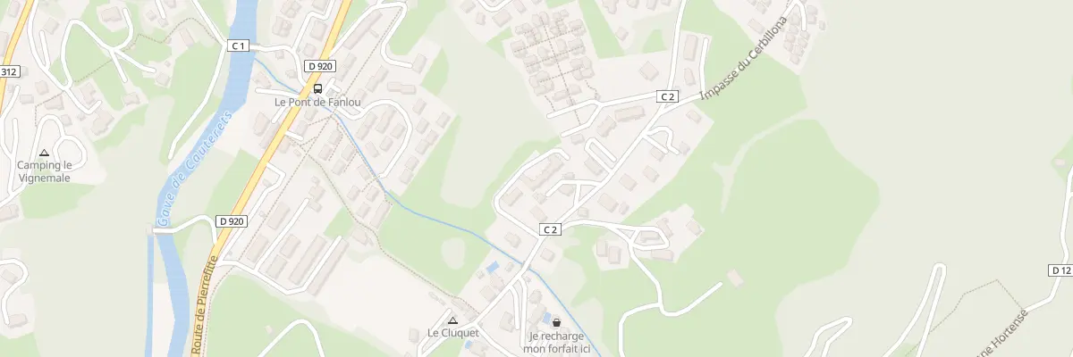 Plan du 7B Av du Docteur Domer à Cauterets