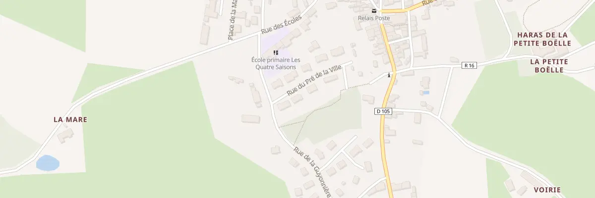 Plan du 5 Rue du Pre De La Ville à Mont-Saint-Jean