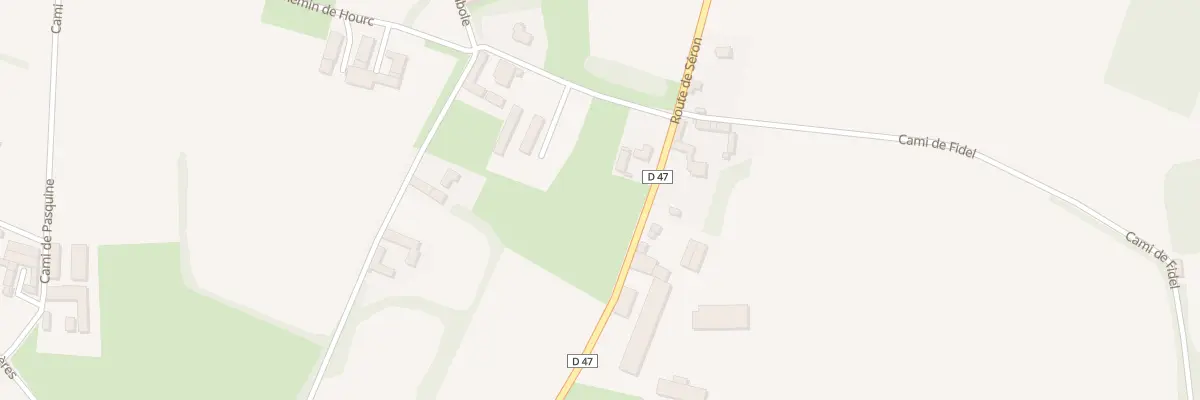 Plan du 15 Rte de Séron à Gardères