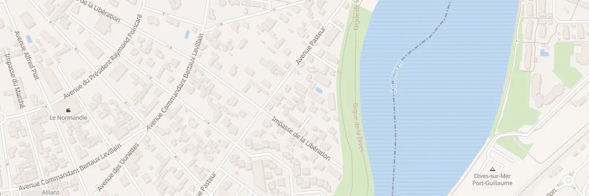 Plan du 13B Av Pasteur à Cabourg
