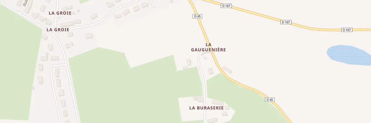 Plan du 5431 La Gauguenière à Rouez