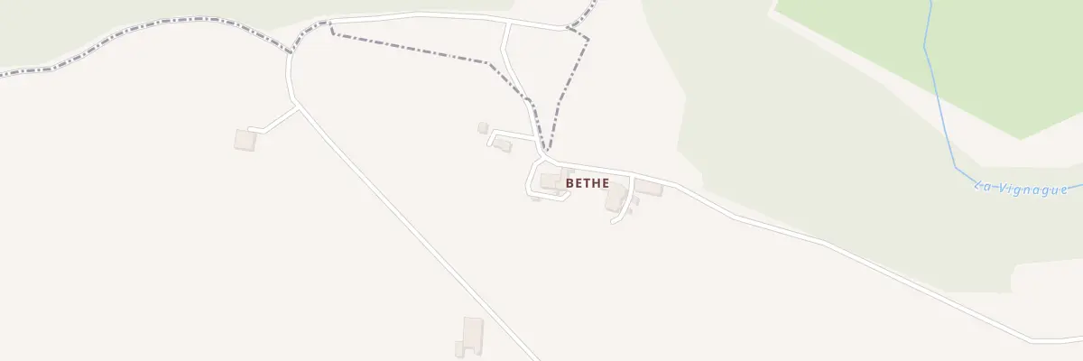 Plan du 3 Bethe à Morizès