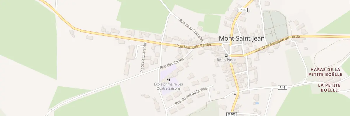 Plan du 4 Rue des Ecoles à Mont-Saint-Jean