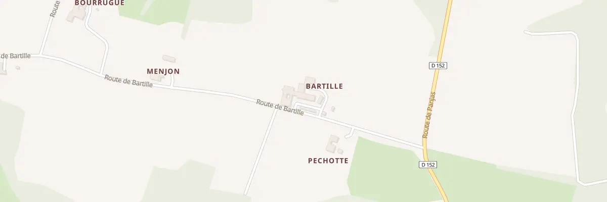 Plan du 20 Rte de Bartille à Estang