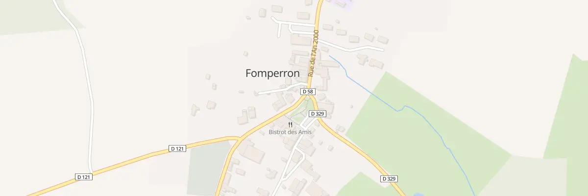Plan du 21 Rue de l’An 2000 à Fomperron