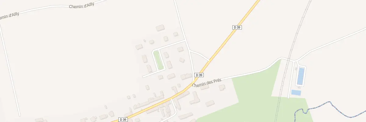Plan du 1 Che Sainte-Anne à Damblainville