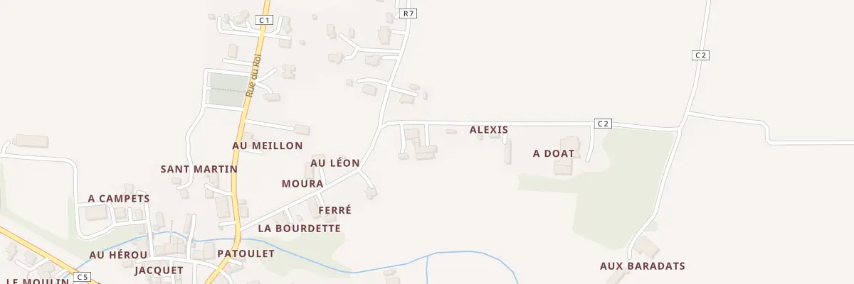 Plan du 280 Rue du Galaoubet à Tarsac