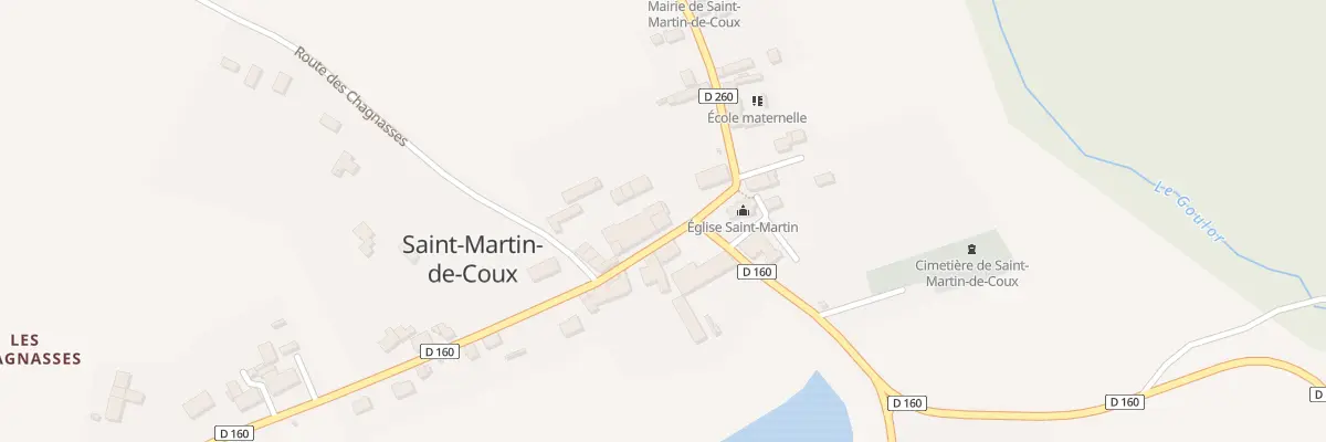 Plan du 5120 Le Bourg à Saint-Martin-de-Coux