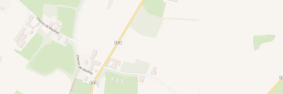 Plan du 1 Che de la Metairie à Gardères
