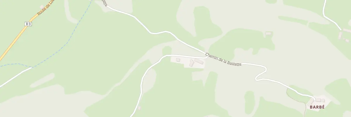 Plan du 30 Che de la Bastette à Peyrouse