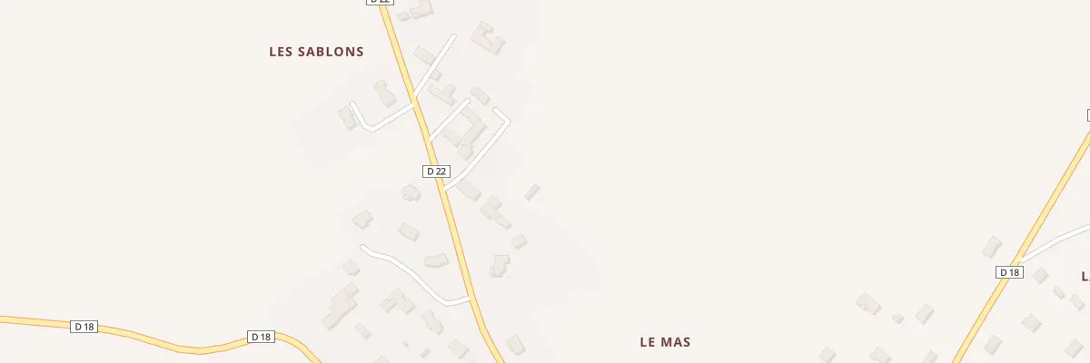 Plan du 13 Rte de Condé à Bassac