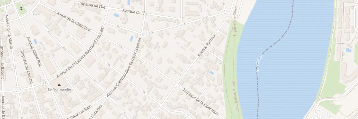 Plan du 26 Av Pasteur à Cabourg