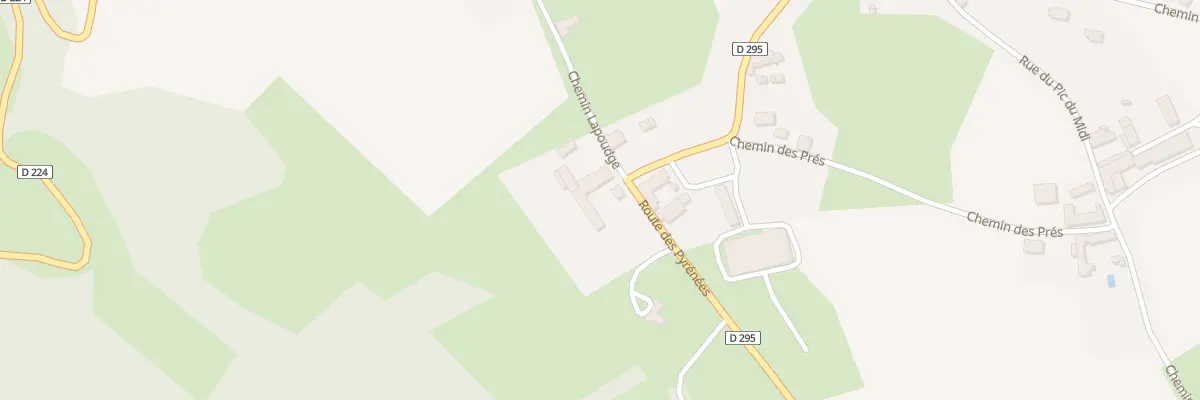 Plan du 330 Che Lapoudge à Momy