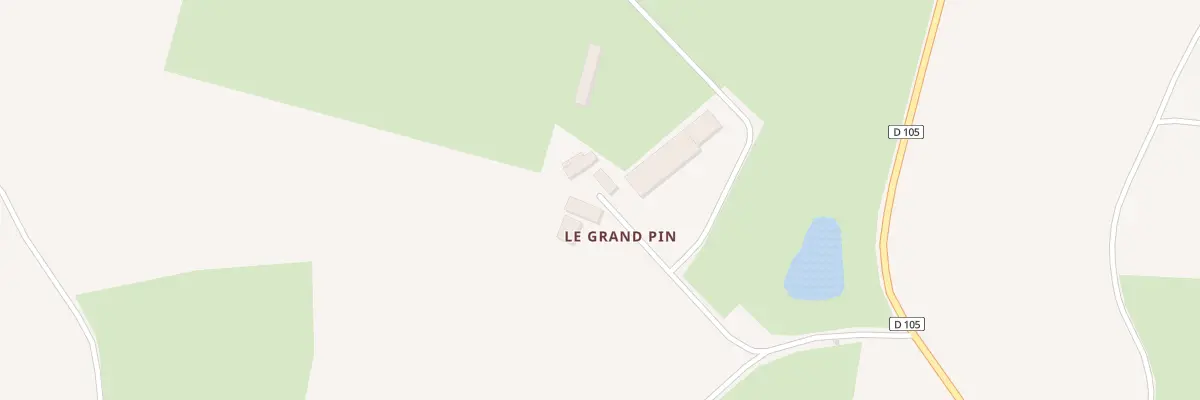 Plan du 5284 Le Grand Pin à Mont-Saint-Jean