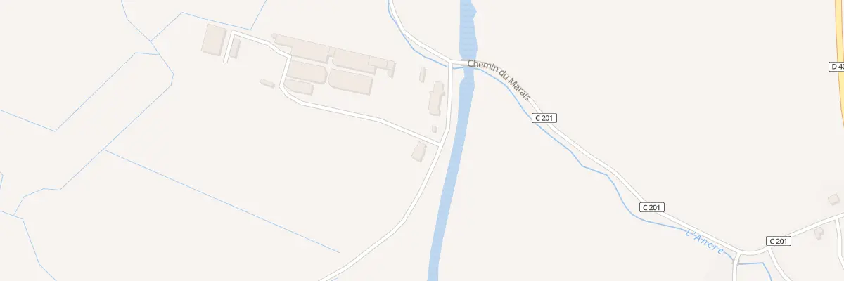 Plan du 782 Che du Marais à Brucourt