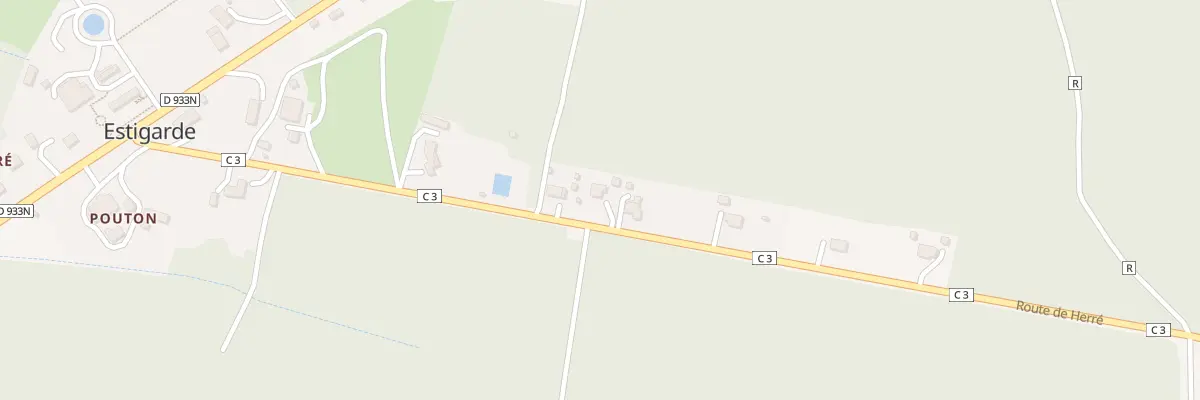 Plan du 425 Rte de Herré à Estigarde