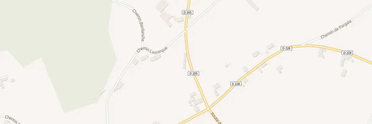 Plan du 1 Rte d’Aurions à Séméacq-Blachon
