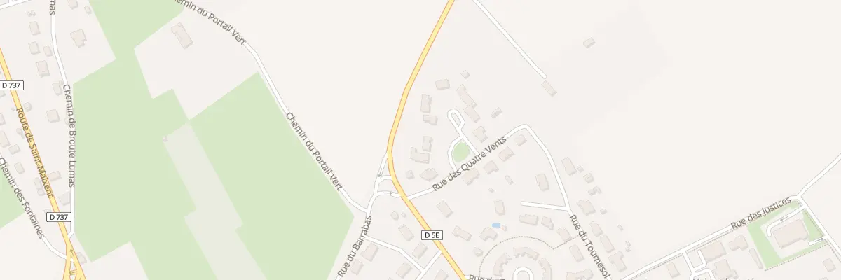 Plan du 5 Rue des Quatre Vents à La Mothe-Saint-Héray