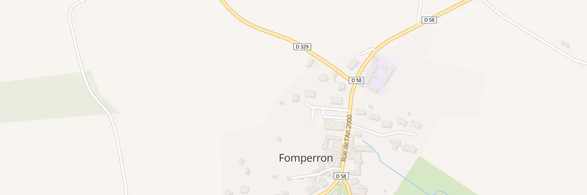 Plan du 2 Pl de l’Etincelle à Fomperron