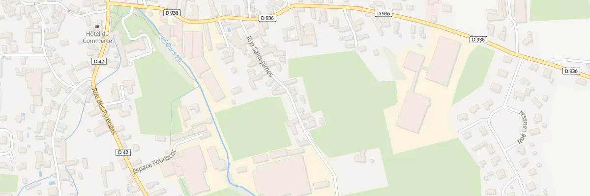 Plan du 11 Rue Saint James à Pontacq