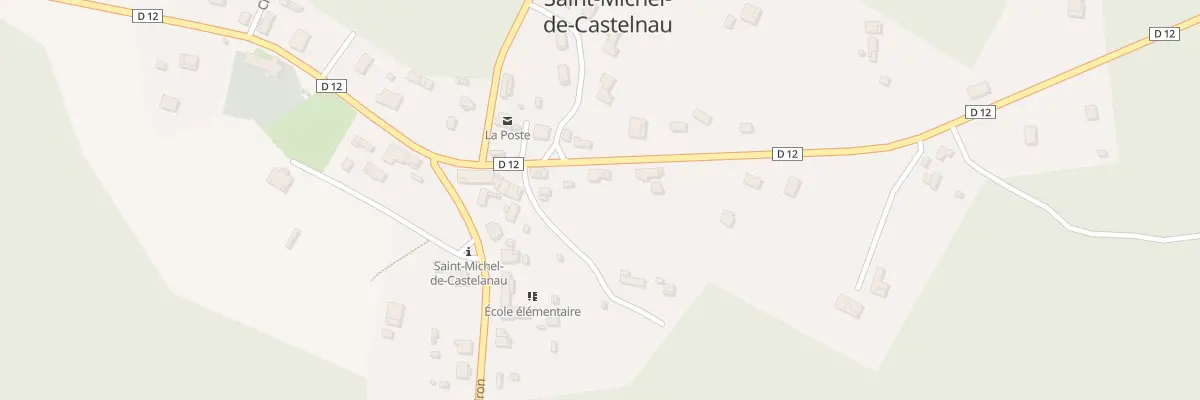 Plan du 9001 Le Bourg à Saint-Michel-de-Castelnau
