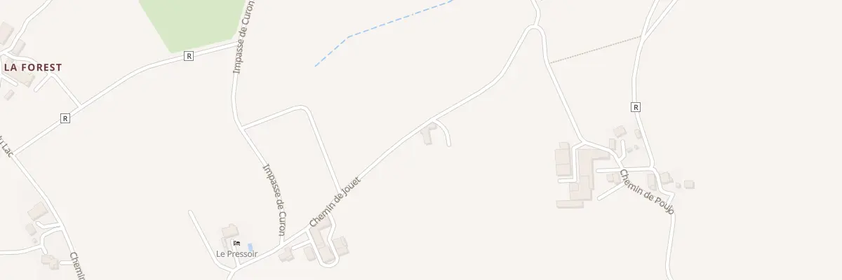 Plan du 5035 Poujo à Aydie