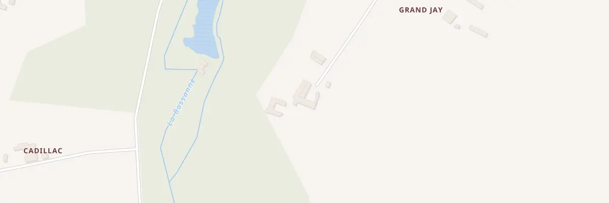 Plan du 3 Le Chateau à Savignac