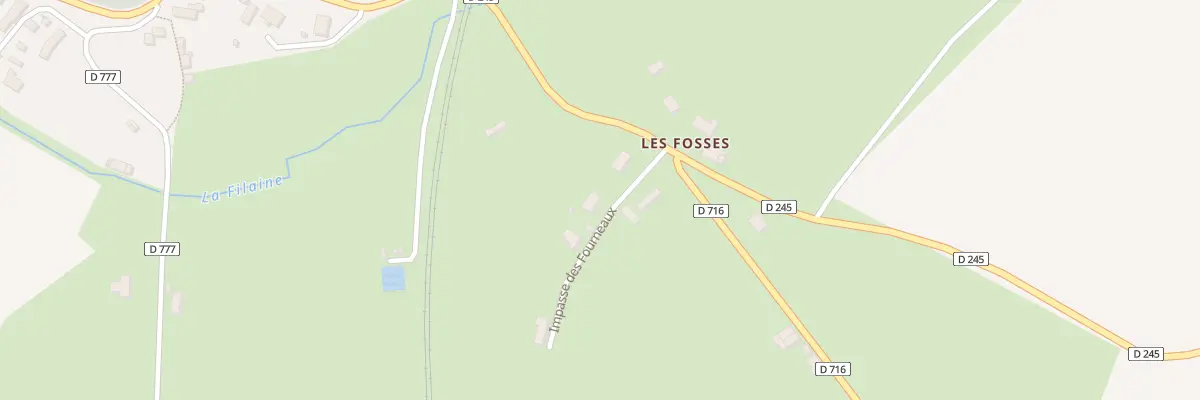 Plan du 4 Imp des Fourneaux à Nécy