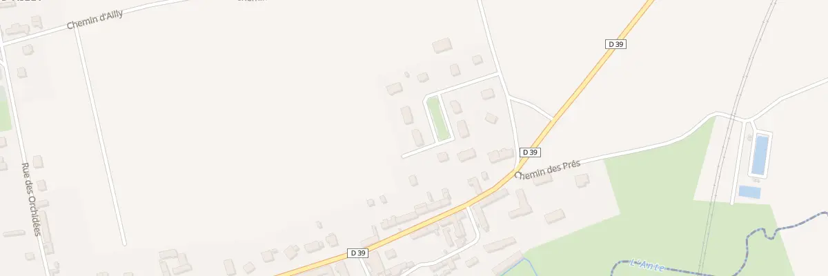 Plan du 12 Lot les Terres Noires à Damblainville