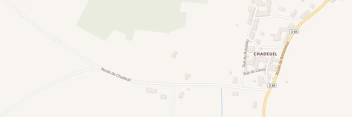 Plan du 12 Rte de Chadeuil à Bellevigne