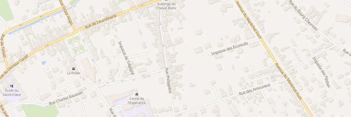 Plan du 29 Rue Philippière à Longué-Jumelles