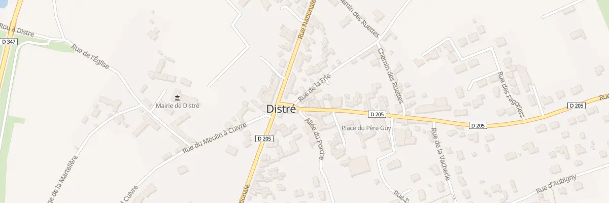Plan du 1 Rue de la Chapelle à Distré