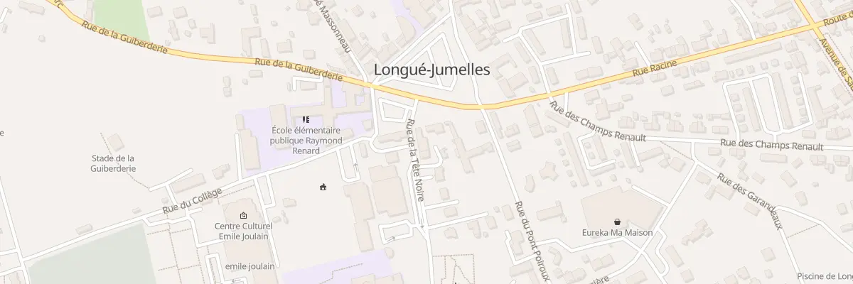 Plan du 13 Pl du Champ de Foire à Longué-Jumelles