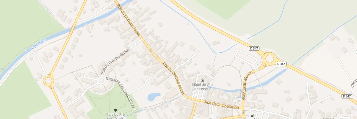 Plan du 16 Rue du Docteur Assier à Longué-Jumelles