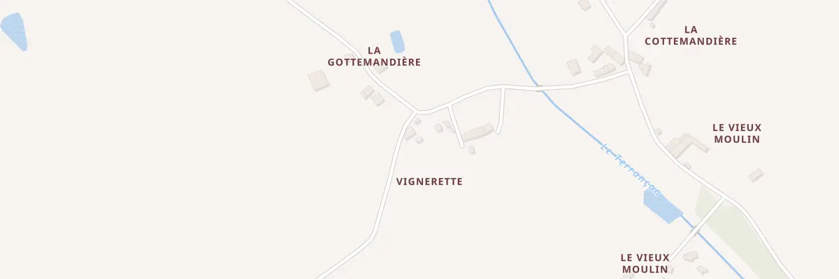 Plan du 5 Vignerette à Champfrémont