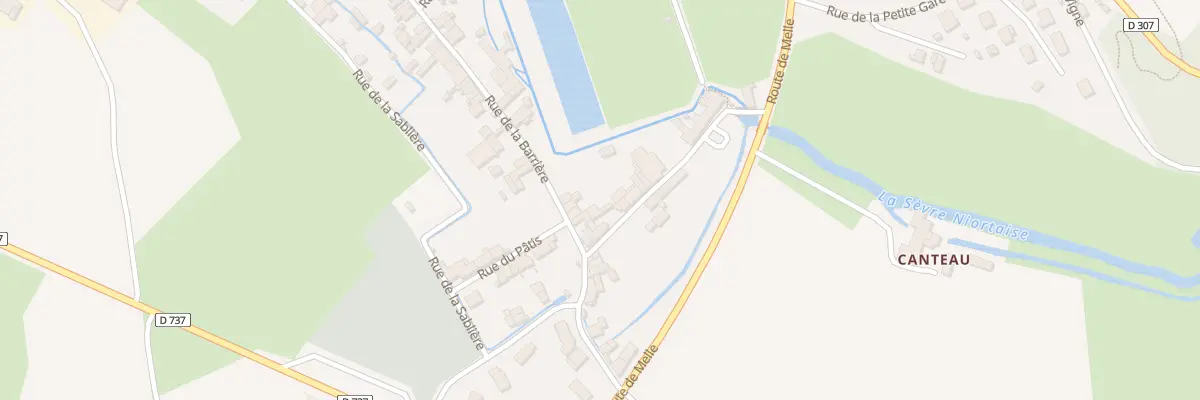 Plan du 31 Rue de la Barrière à La Mothe-Saint-Héray