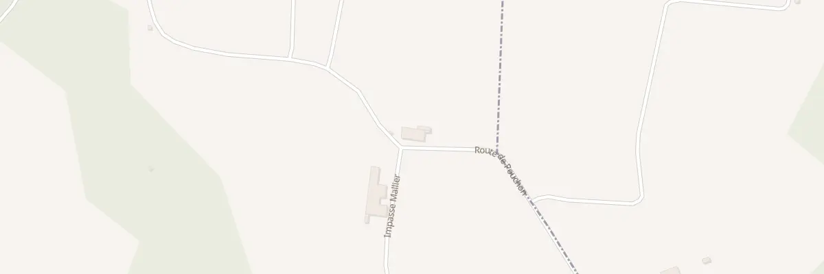Plan du 838 Rte de Pouchon à Casseuil
