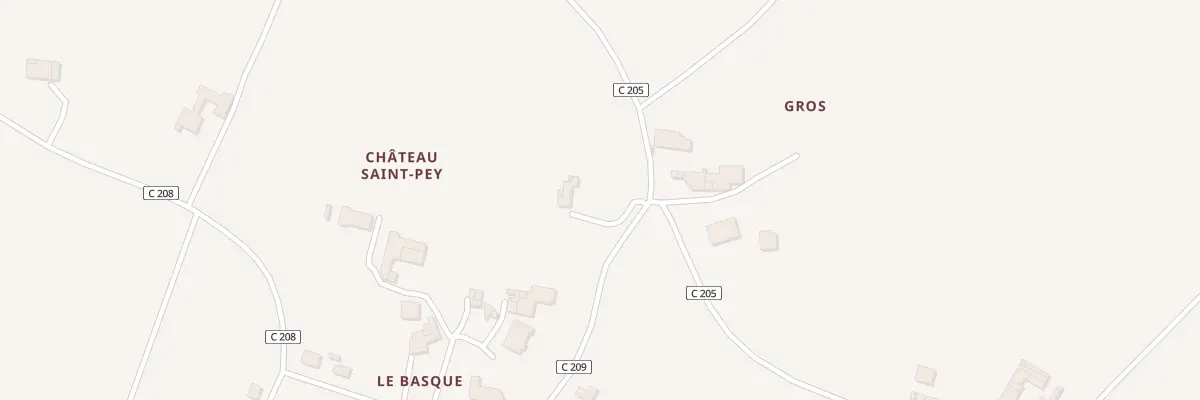 Plan du 149 Gros à Saint-Pey-d’Armens