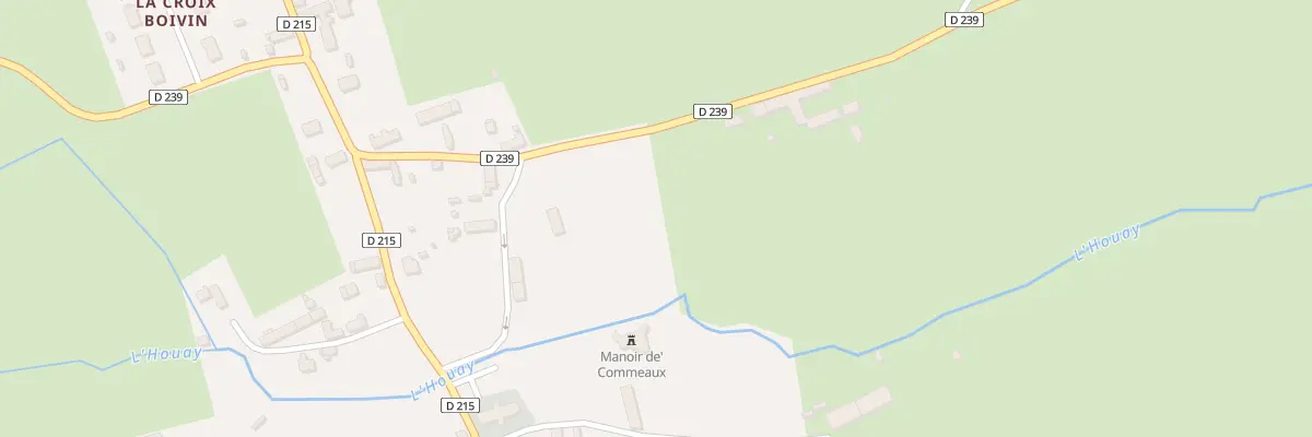 Plan du 1 Rte du Château à Commeaux