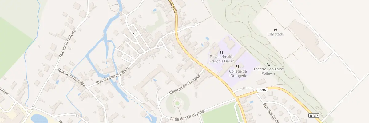 Plan du 24 Rue de la Libération à La Mothe-Saint-Héray