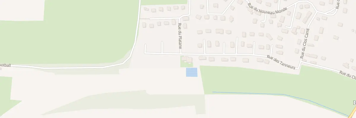Plan du 5 Imp des Demoiselles Jardin à Mézidon Vallée d’Auge