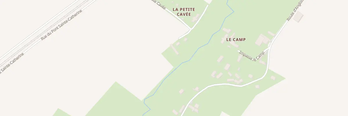 Plan du 6 Rue de la Petite Cavée à Fresné-la-Mère