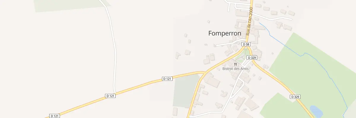 Plan du 2 Rue du Tramway à Fomperron