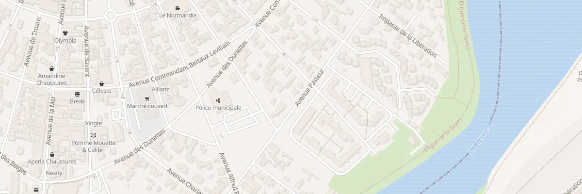 Plan du 44 Av Pasteur à Cabourg